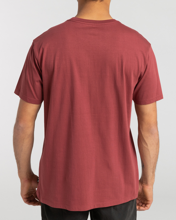 1 Arch - T- shirt met korte mouwen voor Heren Red F1JE11BIF2 Billabong