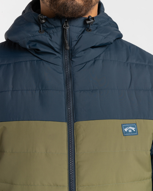 4 Surf Check - Doudoune technique pour Homme Marron F1JK36BIF2 Billabong