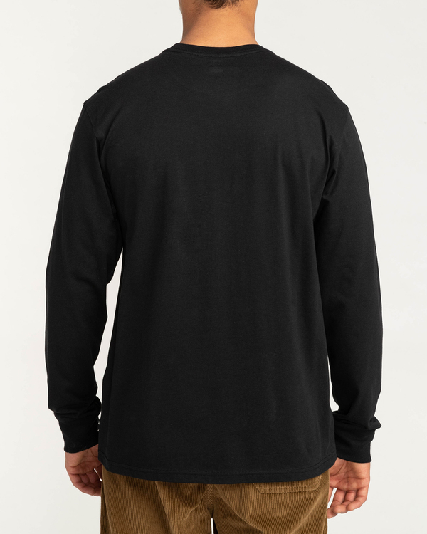 3 Swell - T-shirt met Lange Mouwen voor Heren Black F1LS04BIF2 Billabong