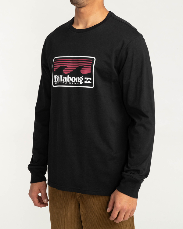 1 Swell - T-shirt met Lange Mouwen voor Heren Black F1LS04BIF2 Billabong