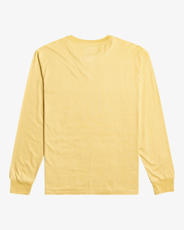 5 Stamp - Long Sleeve T- Shirt for Men Yellow F1LS06BIF2 Billabong
