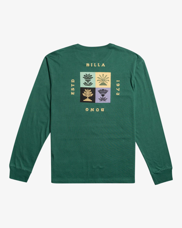 8 Unison - T-shirt met Lange Mouwen voor Heren Green F1LS11BIF2 Billabong
