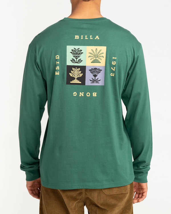 5 Unison - T-shirt met Lange Mouwen voor Heren Green F1LS11BIF2 Billabong