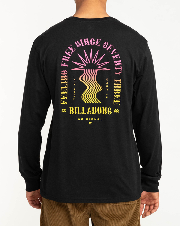 3 Sound Wave - T- shirt met Lange Mouwen voor Heren Black F1LS12BIF2 Billabong