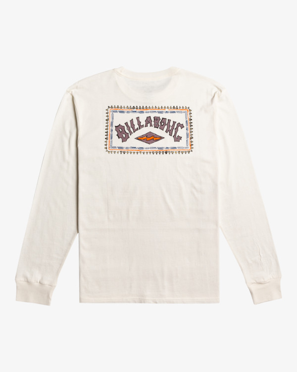 6 A/DIV Arch - Long Sleeve T-Shirt for Men White F1LS15BIF2 Billabong