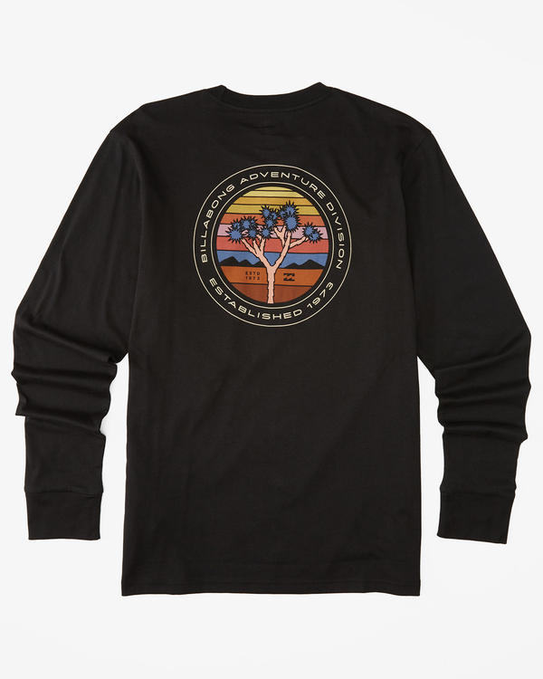 9 Rockies - T- shirt met Lange Mouwen voor Heren Black F1LS17BIF2 Billabong