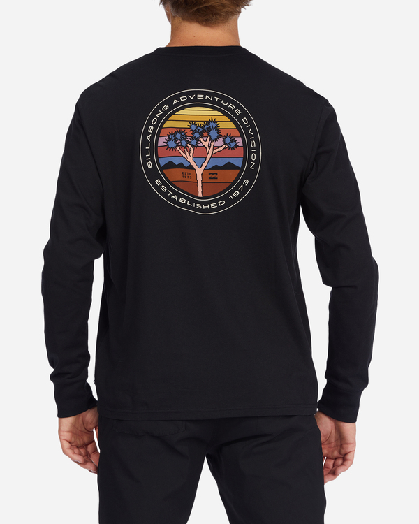 4 Rockies - T- shirt met Lange Mouwen voor Heren Black F1LS17BIF2 Billabong