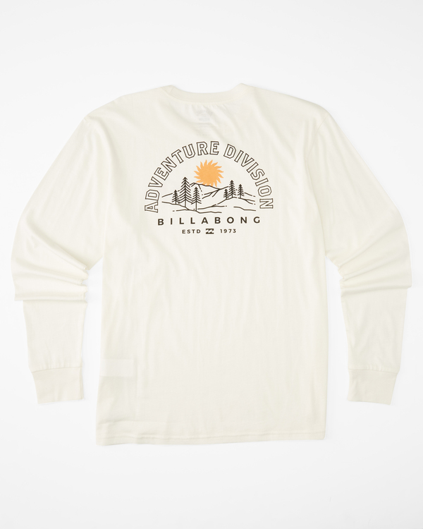 6 Highland - T-shirt manches longues pour Homme Blanc F1LS18BIF2 Billabong