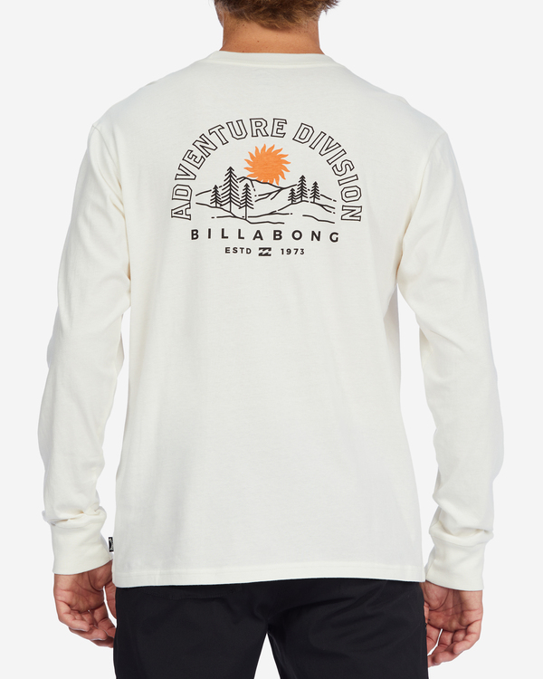 2 Highland - T-shirt manches longues pour Homme Blanc F1LS18BIF2 Billabong