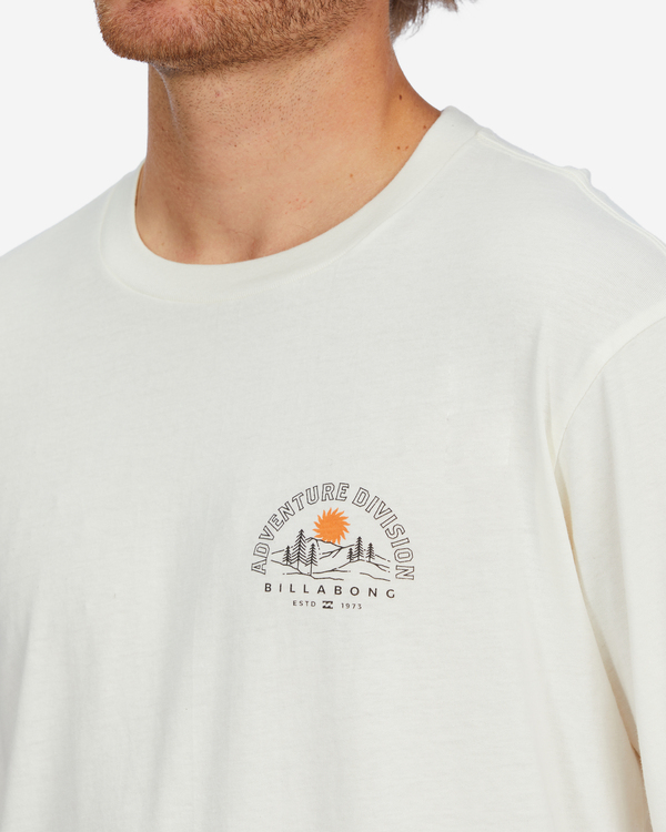 4 Highland - T-shirt manches longues pour Homme Blanc F1LS18BIF2 Billabong