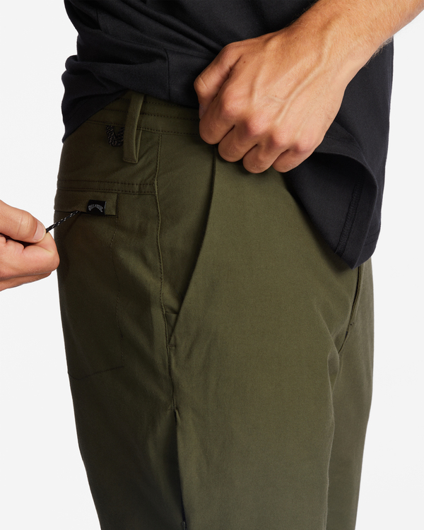 7 Surftrek Plus - Elastische Hose f&uuml;r M&auml;nner Braun F1PT14BIF2 Billabong