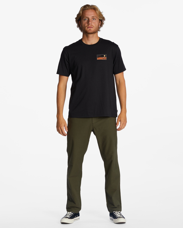 1 Surftrek Plus - Elastische Hose f&uuml;r M&auml;nner Braun F1PT14BIF2 Billabong