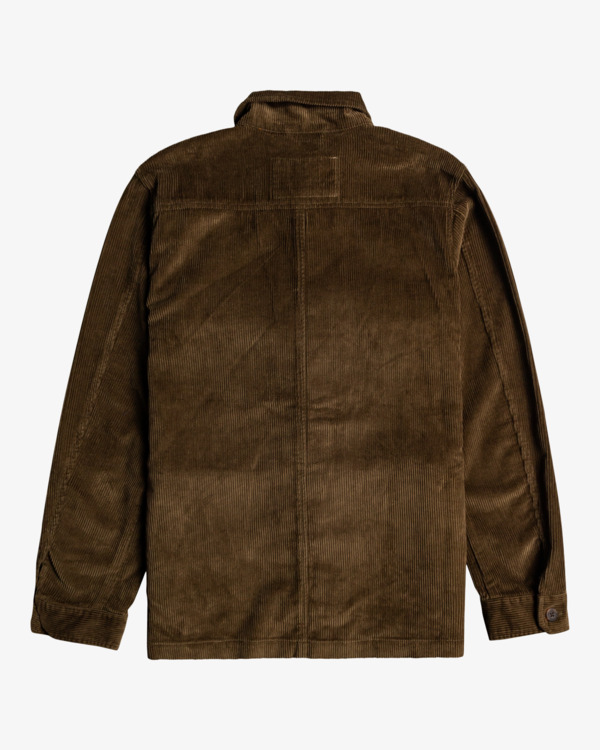 9 Bad Dog - Cordhemd für Männer Braun F1SH21BIF2 Billabong