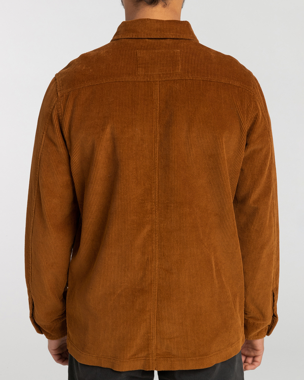 3 Bad Dog - Corduroy shirt voor Heren Brown F1SH21BIF2 Billabong