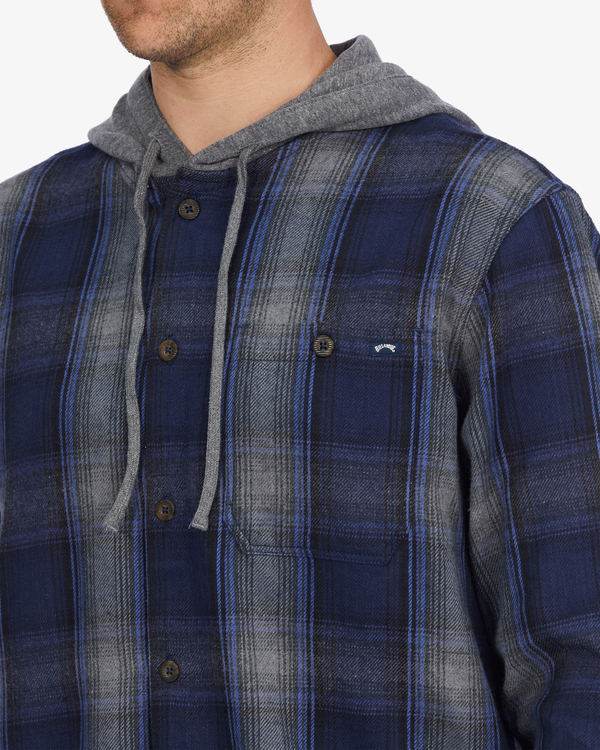 4 Baja - Camisa de flanela com capuz para Homem Multi F1SH26BIF2 Billabong