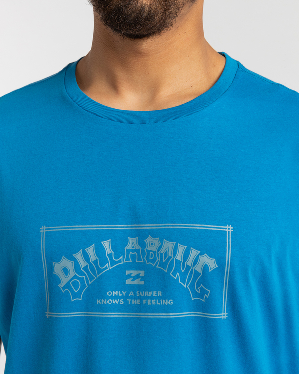 3 Arch - T- Shirt voor Heren Blue F1SS07BIF2 Billabong
