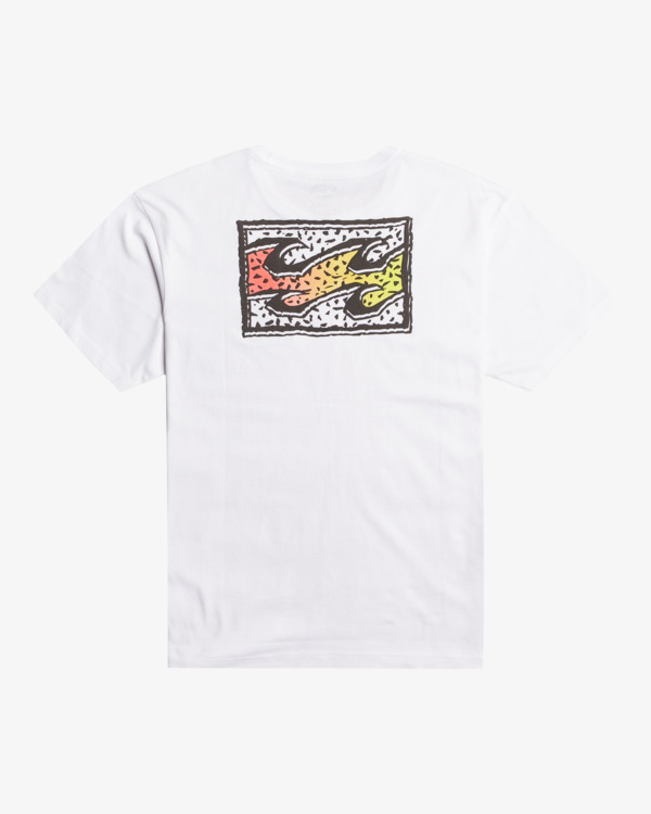 1 Crayon Wave - T- Shirt für Männer Weiss F1SS12BIF2 Billabong