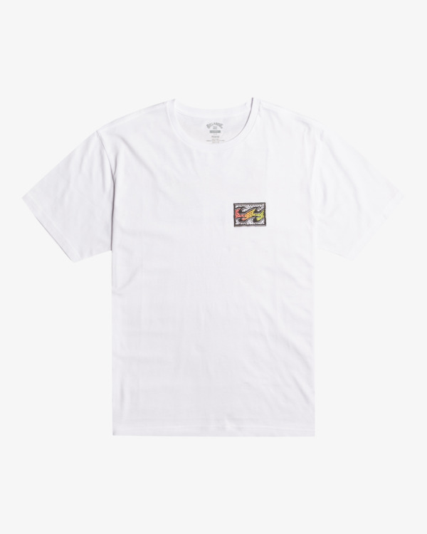 0 Crayon Wave - T- Shirt für Männer Weiss F1SS12BIF2 Billabong