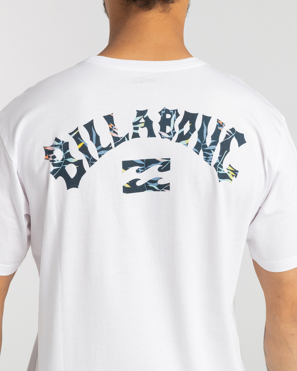 2 Arch Fill - T- Shirt for Men White F1SS23BIF2 Billabong