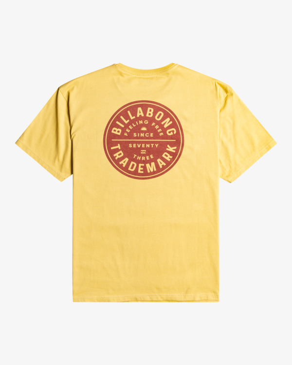 7 Stamp - T- Shirt voor Heren Yellow F1SS39BIF2 Billabong