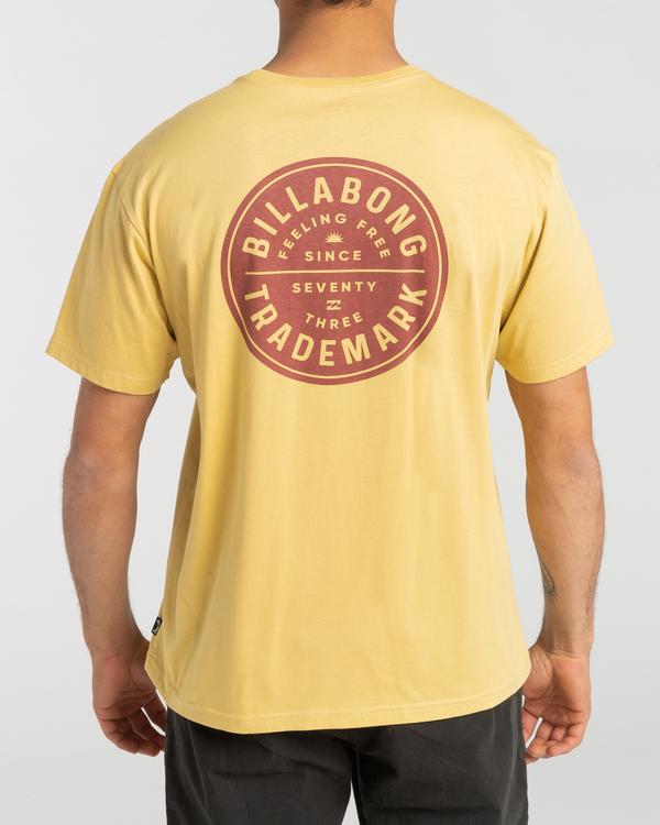 2 Stamp - T- Shirt voor Heren Yellow F1SS39BIF2 Billabong