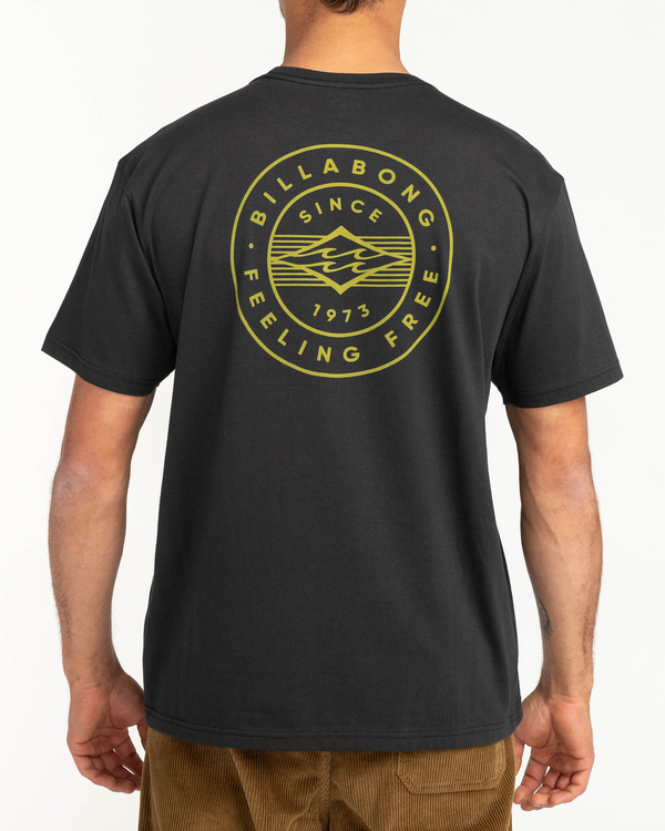 3 Stamp - T- Shirt voor Heren Black F1SS39BIF2 Billabong