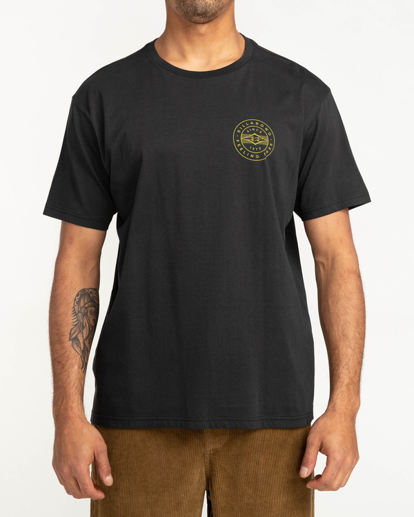 0 Stamp - T- Shirt voor Heren Black F1SS39BIF2 Billabong