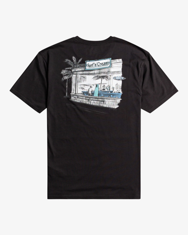 6 Surf N Cream - T- Shirt for Men Black F1SS40BIF2 Billabong