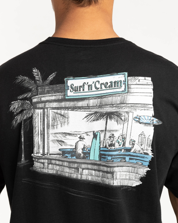 4 Surf N Cream - T- Shirt for Men Black F1SS40BIF2 Billabong
