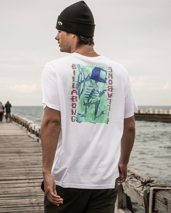 0 TV Heads - T-Shirt für Männer Weiss F1SS43BIF2 Billabong