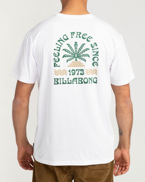 3 Feeling Free - T- Shirt for Men White F1SS46BIF2 Billabong