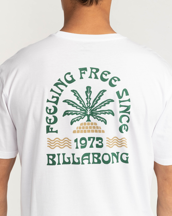 4 Feeling Free - T- Shirt for Men White F1SS46BIF2 Billabong