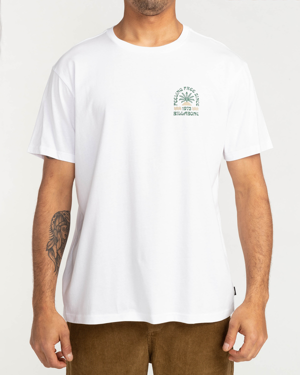 0 Feeling Free - T- Shirt for Men White F1SS46BIF2 Billabong