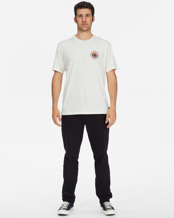 2 Rockies - Camiseta para Hombre Blanco F1SS54BIF2 Billabong