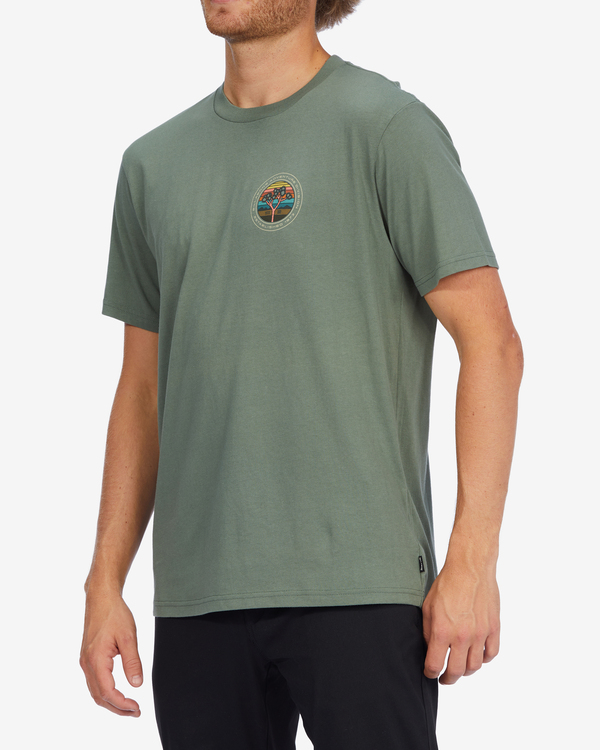 6 Rockies - Camiseta para Hombre Verde F1SS54BIF2 Billabong