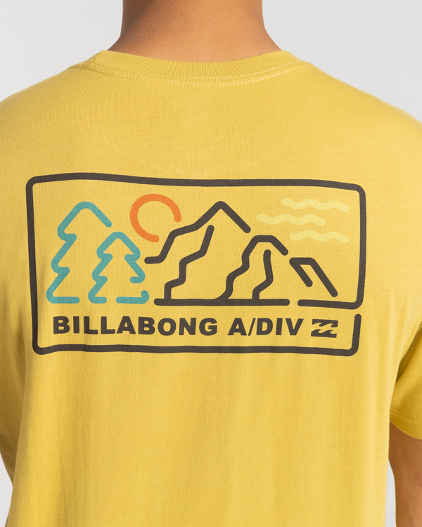 3 Range - T- Shirt for Men Beige F1SS55BIF2 Billabong