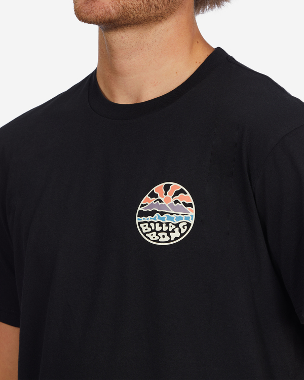 9 Shine - Camiseta para Hombre Negro F1SS56BIF2 Billabong