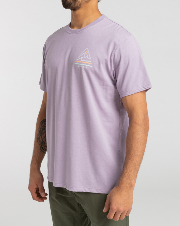 3 Peak - T- Shirt voor Heren Gray F1SS58BIF2 Billabong