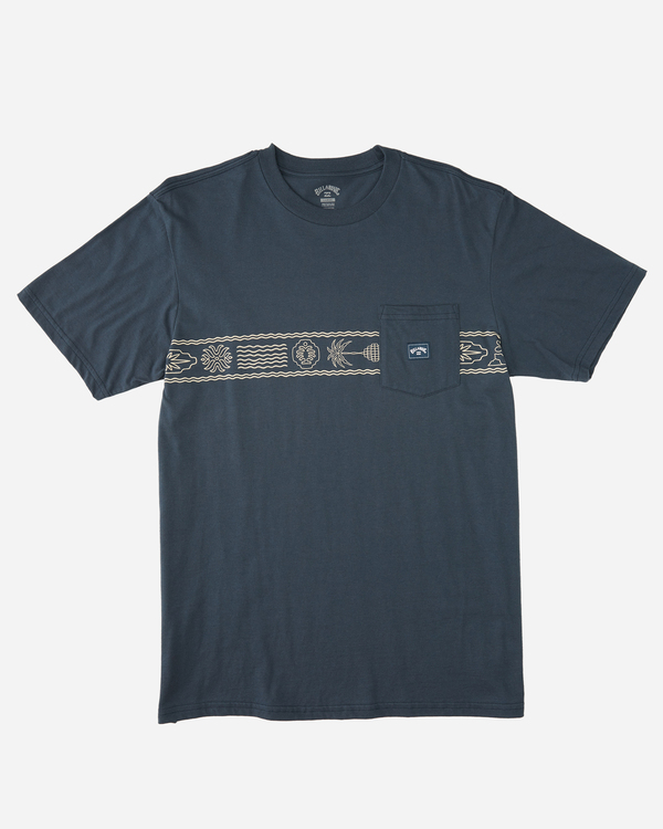 4 Spinner Pkt - T- Shirt for Men Blue F1SS64BIF2 Billabong