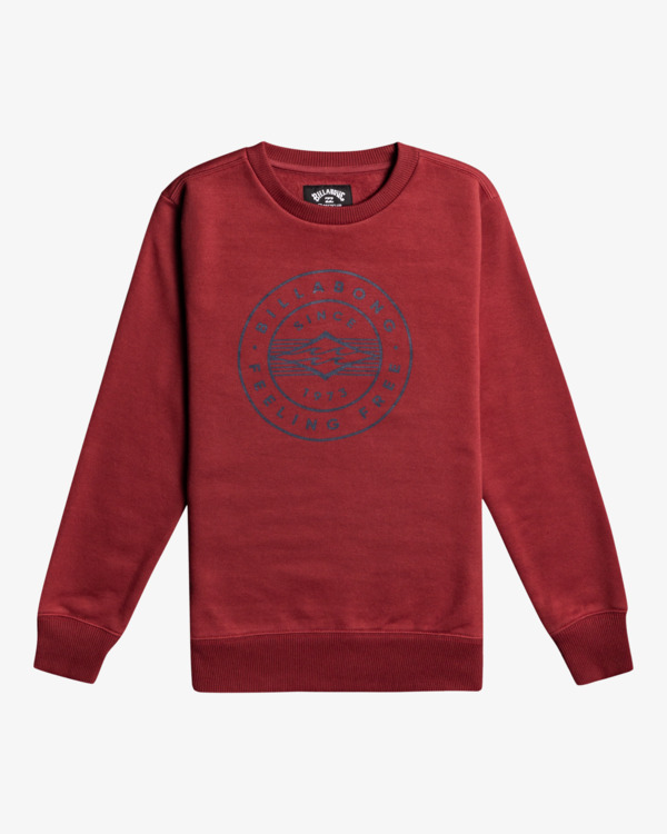 0 Stamp - Sweatshirt for Boys 8 - 14 Red F2CR03BIF2 Billabong