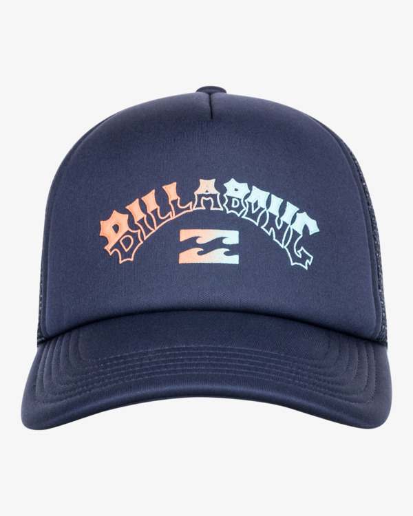 0 Podium - Trucker Cap for Boys 8 - 14 Blue F2CT02BIF2 Billabong