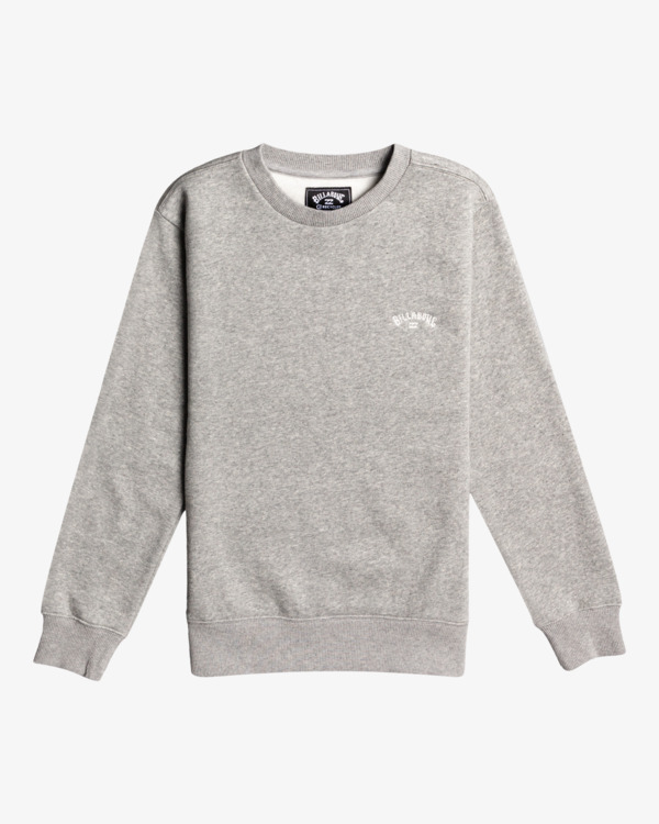 0 Arch - Sweater voor Jongens Gray F2FL04BIF2 Billabong