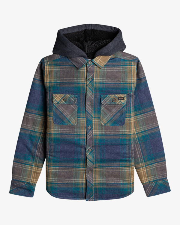 0 Coastline - Surchemise pour Garçon Vert F2SH02BIF2 Billabong