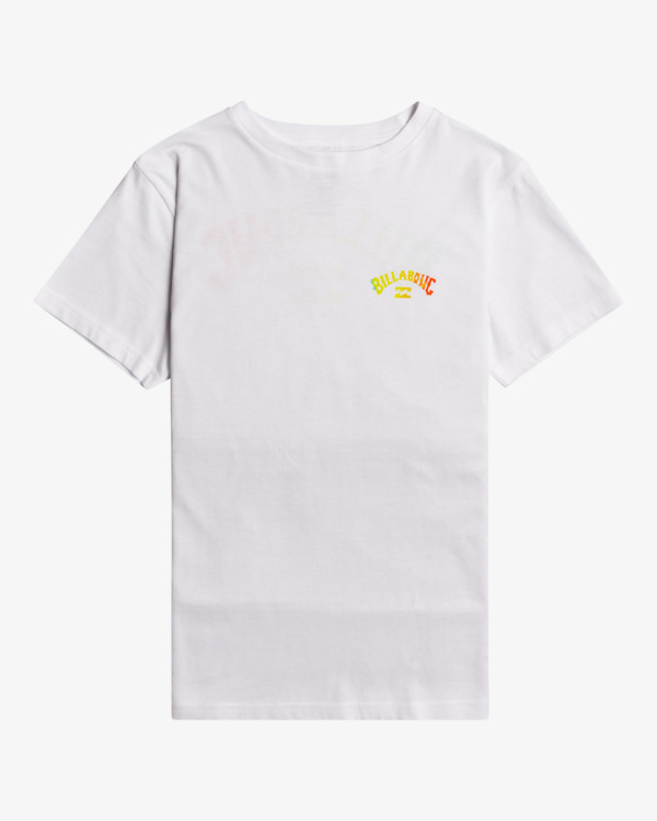 0 Arch Fill - T- Shirt for Boys 8 - 14 White F2SS21BIF2 Billabong