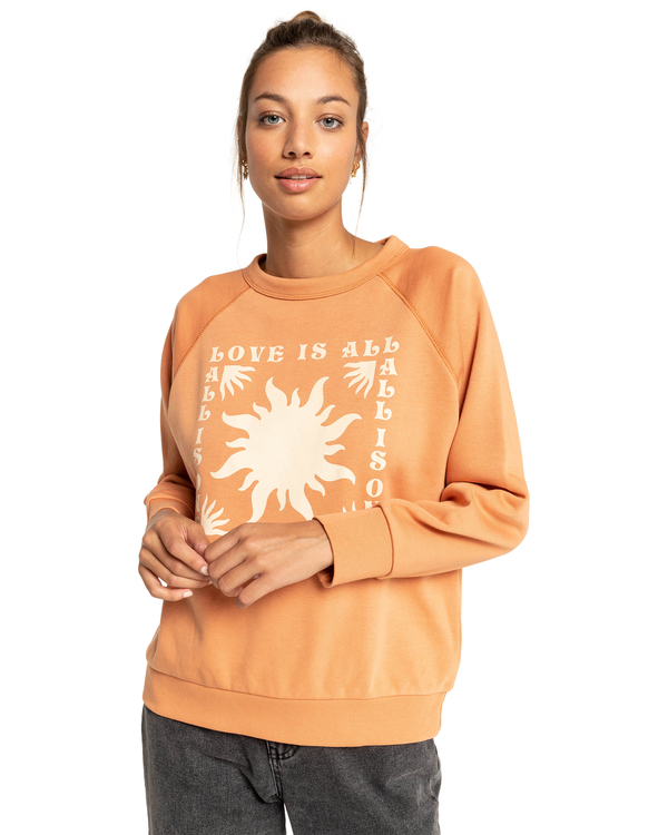 2 All Love - Sweatshirt für Frauen Bunt F3CR12BIF2 Billabong