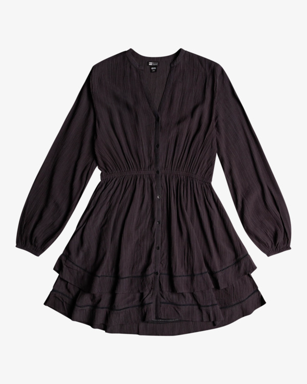 4 Black Bird - Mini-Hemdkleid für Frauen  F3DR18BIF2 Billabong