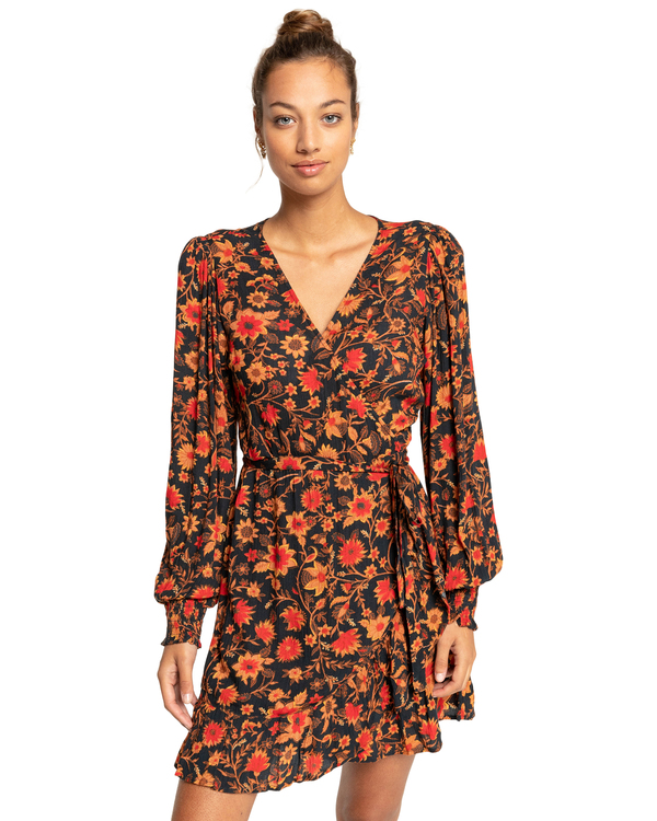 0 In My Heart - Mini- Wickelkleid für Frauen Schwarz F3DR25BIF2 Billabong