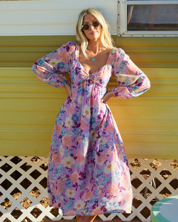 0 Salty Blonde Paradise Love - Midikleid f&uuml;r Frauen Violett F3DR31BIF2 Billabong