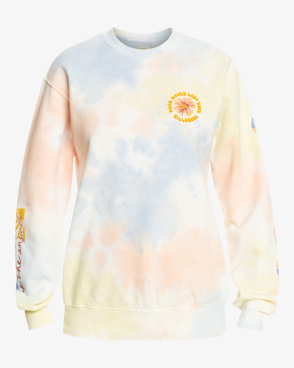 Billabong white wash sweatshirt online