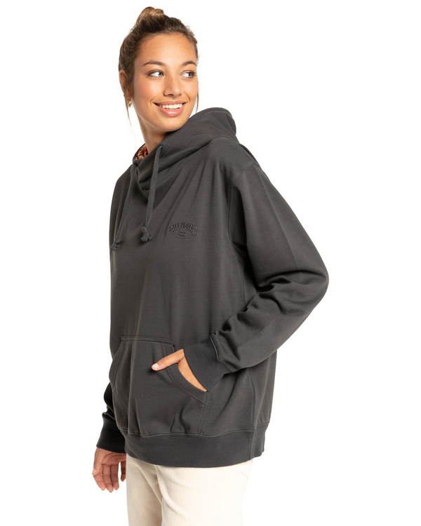 1 Louna - Sudadera con Capucha para Mujer Negro F3FL15BIF2 Billabong